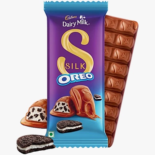 Cadbury Dairy Milk Silk Oreo Chocolate Bar 124g